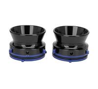 Adattatore NAB Hub da 10 pollici, compatibile con macchine a nastro Studer ReVox, manico in metallo lucido, robusto supporto in alluminio per registratori (nero)