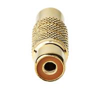Adattatore audio mono | RCA Female | RCA Female | Placcato oro | Dritta | Metallo | Metallo | 1 pz. | Scatola