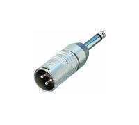 Connettore maschio XLR/Spina jack mono 6.3 mm