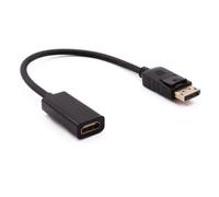 Adattatore Nilox NXADAP02 DisplayPort HDMI 15 cm Nero