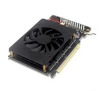 Adattatore NVMe M.2 per splitter pcie x16, scheda controller RAID soft a 4 dischi con ventola, supporta SSD pcie 3.0/4.0 e 2230-2280
