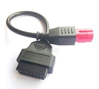 Adattatore OBD a 6 pin per moto, Euro5, cavo diagnostico OBD2 K-Line CAN-Bus per Yama-ha, Honda, Su-zu-Ki, BENE-LLI