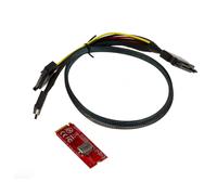 KALEA-INFORMATIQUE OCULINK SFF-8612 a M2 PCIe M Key 4 Lane Adapter Converter. Cavo da SFF-8611 a SFF-8639, per SSD NVMe