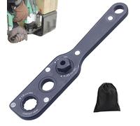 Adattatore Offset Da 19 Mm Con Bussole Da 17/21 Mm, Strumento Professionale per Viti Difficili Da Raggiungere, Set Di Chiavi Di Estensione Offset, Prolunga per Chiave per Spazi Ristretti(Style 1)