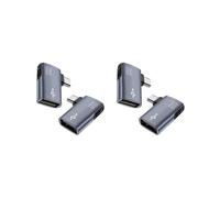 Adattatore OTG da 4 Pezzi per Fire TV Stick Adattatore OTG da Micro-USB A USB da 90 Gradi Ad Angolo Sinistro/Destro per Tablet Telefono Android