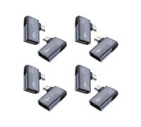 Adattatore OTG da 8 Pezzi per Fire TV Stick Adattatore OTG da Micro-USB A USB da 90 Gradi Ad Angolo Sinistro/Destro per Tablet Telefono Android