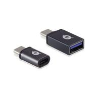 ADATTATORE OTG DA USB-C A USB A/MICROB 2PZ (DONN04G)