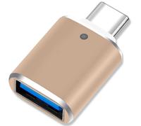 Adattatore OTG OcioDual USB Type C 3.0 Dorato