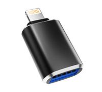 Adattatore OTG per conversione USB Lightning Adattatore Lightning USB 3.0 Convertitore fotocamera per Apple Certificato MFI Adattatore connettore backup per migrazione dati USB-A per iPhone 14 13 12
