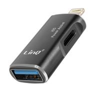 Adattatore OTG USB e USB C a Apple Lightning - Nouvo
