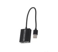 Adattatore ottico a 3,5 mm per RCA SPDIF per Toslink Digital Audio Adapter per HDTV per Blu-Ray DVD Player Cuffie 192 kHz (0,2 metri)