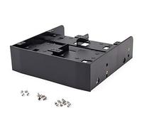 Adattatore Ozgkee Adattatore per Alloggiamento per unità da 5,25 a 2,5 Adattatore per Alloggiamento per unità Floppy da 3,5 Hdd SSD a 5,25 Staffa di Montaggio per Computer
