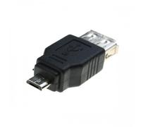 ADATTATORE PASSANTE OTG DA USB A MICRO USB 2.0