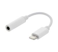 ADATTATORE PASSIVO DA LIGHTNING IPHONE IPAD IPOD 3,5MM JACK AUX CUFFIE AUTO PC