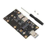 Adattatore PCI Express per Doppia Scheda SIM, Adattatore Controller Hub USB 3.0 da M.2 a USB 3.0 Mini PCI-E, Supporto per Scheda PCI Express Chiave M.2 B Dimensioni a Scheda del Tipo 3042/3052