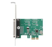 Adattatore PCI parallelo, PC- Express1.0a Porta parallela standard DB25 LPT Convertitore da stampante a PCI-E per 98SE / ME / 2000 / XP/Vista/Win 7/8 / 10