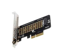 Adattatore PCIE 16X a NVME M Adattatore PCIE a NVME M-Key per migliorare le prestazioni di archiviazione negli SSD desktop