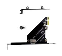 Adattatore PCIe 4.0X1X4 PCIExpress a SFF 8612 per connessione disco solido SFF8639 in PC e workstation adattatore OCuLink
