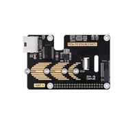 Adattatore PCIe a Ethernet HAT PCIe NVME 5Gbps con porta Ethernet 1000M e dischi solidi NVMe RTL8111H Chip 5Gbps
