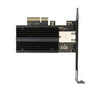 Adattatore PCIe a porta singola 10G, scheda di rete PCIE da 10 GB, adattatore di rete 10G PCIE 4X 8X 16X con porta singola, adattatore convergente Ethernet AQC113C
