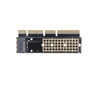 Adattatore PCIE NVME M2 PCI Express 3.0 X1 X4 X8 X16 Convertitore Riser Scheda di Espansione Supporta 2230 2242 2260 2280 Chiave M M.2 NVME SSD(8-18W)