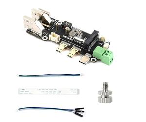 Adattatore PCIe to M.2 NVMe per Raspberry Pi 5, Multifunctional M.2 SSD Expansion Board, supporta NVMe 2230/2242, Dual 4K Outputs, Gen2/Gen3 SSD, Type-C or Terminal Power, Easy HDMI Conversion