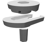 Adattatore per Accessorio KitchenAid Ice Cream Maker Impastatrice Stampato 3D