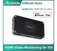 Adattatore per acquisizione video SeeMo Pro SDI e HDMI, monitoraggio/scatto/registrazione in tempo reale 1080P 60FPS, acquisizione video da HDMI a USB-C Te