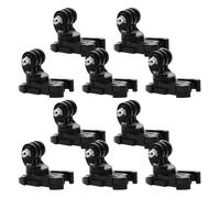 Adattatore per action camera da 10 pezzi Morsetto per montaggio su fotocamera