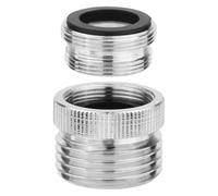 Adattatore Per Aeratore Da Cucina - Cromato, Adattatore Per Rubinetto | Kit Di Collegamento Del Rubinetto Durevole, Progettato Per Giardino, Balcone, Casa E Auto, Per Idraulico