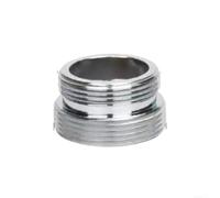 Adattatore per aeratore per rubinetto, converte rubinetto per lavello da 14 | Converte prese da 14-28 mm a 22 mm, si adatta alla maggior parte dei lavabi per rubinetti, design semplice a vite