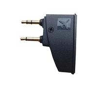 Adattatore per aereo da aereo a jack da 3,5 mm per cuffie Boes QuietComfort 35 QuietComfort 20 QuietComfort 25 QC3 QC20 QC25 AE2 AE2I OE2