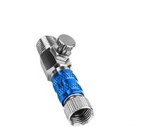 Adattatore per aerografo con design a connessione rapida e filettatura da 1/8 di pollice per flussi di lavoro professionali di pittura a spruzzo in studio (blu)