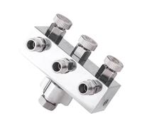 Adattatore per aerografo Splitter Presa d'aria portatile Connettore di