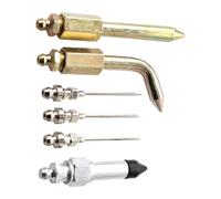 Adattatore Per Ago Ingrassatore Kit Di 6 Pezzi Con Mini Raccordo Staccabile | Kit Punte Dritte Nipple di Ingrassaggio Compatibile Con Pickup Trattori Camion ATV Veicoli Rimorchi Camp