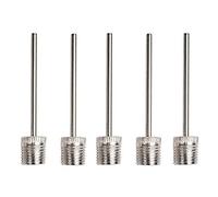 Adattatore per ago per pompa di gonfiaggio a palloncino 5X Unisex Perfetto per la valvola sportiva di pallacanestro di calcio conveniente e durevoleFunzionamento facile