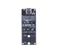 Adattatore per Alloggiamento SSD M.2 A Type-C NVME NGFF HDD Enclosure Interposer Board 20 Gbps Supporta SSD di Dimensioni 2230 2242 2260 2280