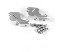 Adattatore Per Altezza Manubrio Rialzo Manubrio Per TRACER9 TRACER 9 GT 2021 2022 2023 - Adattatore Per Attacco Manubrio, Supporto Per Piattaforma Di Sollevamento.(Argento1)