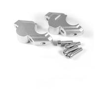 Adattatore Per Altezza Manubrio Rialzo Manubrio Per TRACER9 TRACER 9 GT 2021 2022 2023 - Adattatore Per Attacco Manubrio, Supporto Per Piattaforma Di Sollevamento.(Argento)