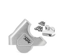 Adattatore Per Altezza Manubrio Riser Per Manubrio Per BMW R 1200 GS LC R1200GS Adventure ADV R1250GS S1000XR Sposta L'adattatore Per L'altezza Del Rialzo Del Manubrio.(Argento2)