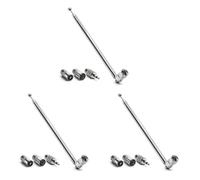 Adattatore per antenna a stelo da 3,5 mm, antenna radio FM, connettore maschio tipo F