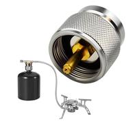 Adattatore Per Armatura Gregge Per Della Pentola Di Cottura-Propano | Adattatore Per Bruciatore Portatile, Chiusura Tancale -Propano Per Pentola Da Cucina All'Aperto, Set D