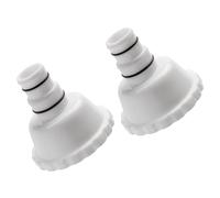 Adattatore per aspirapolvere RP/RX Skimmer Parti di ricambio per collegamento tubo flessibile da 3,8 cm e 3,2 cm, compatibile con piscine fuori terra Summer Waves