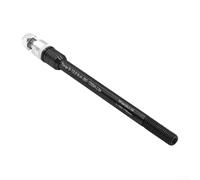 Adattatore per asse passante per rimorchio in lega di alluminio, compatibile con forcella anteriore da 160-178 mm, caratteristiche filettature P1.0 P1.5 P1.75 e kit distanziale per un montaggio