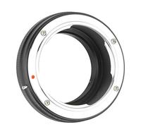 Adattatore per Attacco Obiettivo per Obiettivo KONICA AR Mount per Fotocamera NEX Mirrorless Accessorio per Anello Adattatore per Obiettivo in Lega di Alluminio Nero