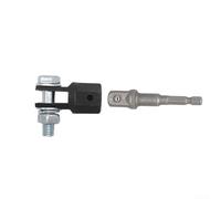 Adattatore per attrezzo di sollevamento a forbice da 1/2 pollice per avvitatore a percussione compatibile con strumenti ad anello e doppio foro