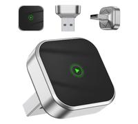 Adattatore per auto, 2,18 x 2,18 x 2,28 cm, adattatore wireless, mini dispositivo compatto Plug and Play Fast Connection Device - Mini convertitore universale per auto per uso automobilistico in RV