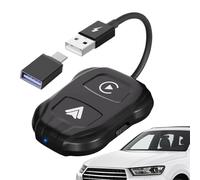 Adattatore per auto, adattatore per convertitore per auto | Converte il convertitore da auto cablato a wireless | Controllo wireless automatico plug and play, elettronica portatile per la maggior part