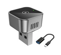 Adattatore per auto Android Auto CarPlay wireless, aggiornamento da CarPlay cablato a adattatore dongle USB wireless Plug and Play A
