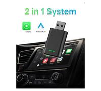 Adattatore Per Auto Carplay Android 2-In-1 Wired A Box Ai Per Plug E
